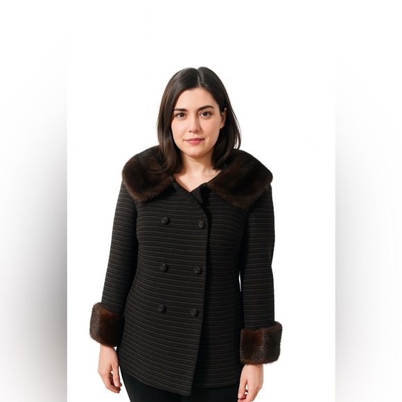 forstmann Jackets & Blazers - Vintage Forstmann Fur Coat Size Medium